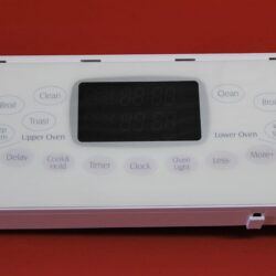Part # W10166967 Maytag Oven Electronic Control Board (used, overlay good - Bisque)