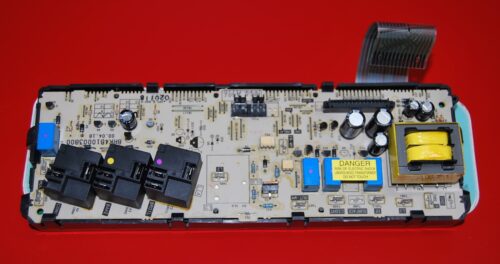 Part # WB27T10377, 164D4105P044 GE Oven Electronic Control Board (used, overlay good - Bisque)