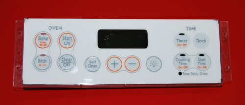 Part # WB27K10346, 164D8450G006 GE Oven Electronic Control Board (used, overlay fair - White)