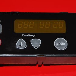 Part # 183D8083P007, WB27K10148 GE Gas Oven Electronic Control Board (used, overlay fair - Black)