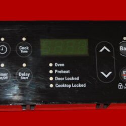 Part # 316557245 | 316557207 | Kenmore Oven Control Board (overlay fair - Black)