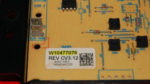 Maytag Gas Oven Control Board W10477076 | WPW10655865 | OEM Used Tested (overlay good - Silver)