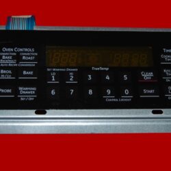 Part # WB27T11267 | WB27T11150 | 164D8478G042 | GE Oven Control Board (overlay good - Black)