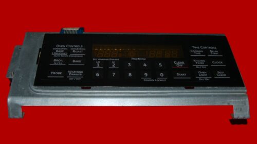 Part # WB2711139 | WB27T11150 | GE Oven Switch Membrane and Control Board (overlay good - Black)