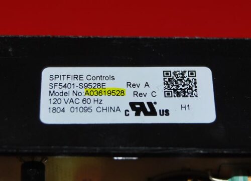 Part # A03619528, SF5401-S9528E, 5304511270 Frigidaire Oven Electronic Control Board (used, overlay good - Black)