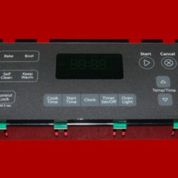 Whirlpool Gas Oven Control Board - W10349741 | WPW10424890 (overlay good - Dark Gray)