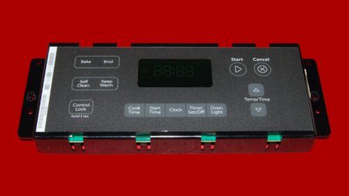 Whirlpool Gas Oven Control Board - W10349741 | WPW10424890 (overlay good - Dark Gray)
