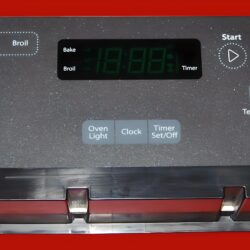 Part # W11122560 | W10887898 | Whirlpool Oven Control Board (overlay good - Dark Gray)