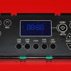 Part # W10424330 Whirlpool Oven Electronic Control Board (used, overlay Good - Black)