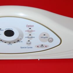 Part # 22004445, 2206839, 33003028 Maytag Dryer Control Panel And Board (used, condition fair - Bisque)