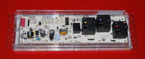 Part # 164D8450G164, WB27X26761 GE Oven Electronic Control Board (used, overlay poor - White)