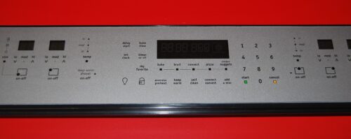 Part # 316549113, 316562014 Frigidaire Oven Switch Membrane And Control Board (used, overlay good - Silver)
