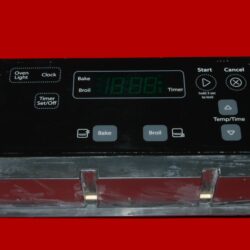 Whirlpool Gas Oven Control Board W10841330 W11126814 | OEM Used Tested (overlay fair - Black)