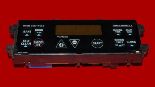 GE Oven Control Board - 191D3159P111 | WB27T10355 (overlay good - Black)