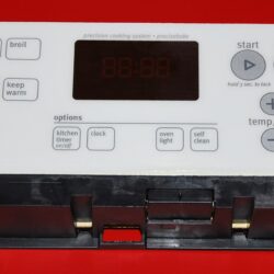 Part # W10271768 Whirlpool Gas Oven Control Board (used, overlay fair - White)