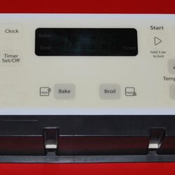 Part # W10841331 - Whirlpool Oven Electronic Control Board (used, overlay fair - Yellow)