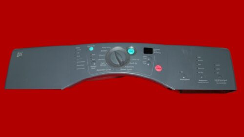 Whirlpool Dryer Control Panel And Control Board - 3980188 | 3980189 (condition fair - Dark Gray)