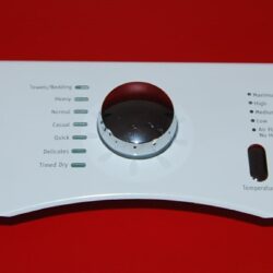 Part # 137168710,137068510,137070840 Frigidaire Dryer Control Panel And Board (used, condition fair - White)