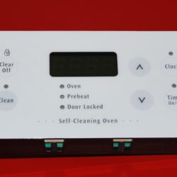 Part # 318185430 Frigidaire Oven Electronic Control Board (used, overlay fair - White)