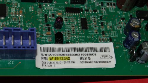 Whirlpool Washer Control Board W10582042 | OEM Used Tested
