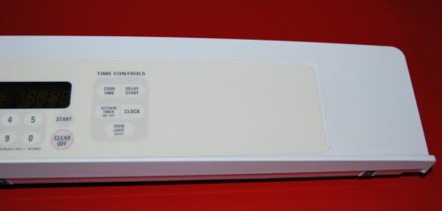 Part # WB36T10556, WB27T10399, 164D4779P002 GE Oven Control Panel And Board (used, overlay very good - Yellow/White)