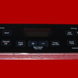 GE Oven Control Board WB27X22940 | 164D8450G144 | OEM Used Tested (overlay good - Black )