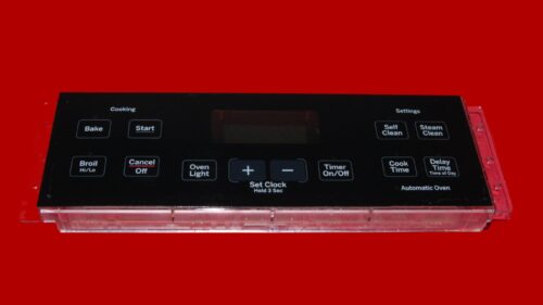 GE Oven Control Board WB27X22940 | 164D8450G144 | OEM Used Tested (overlay good - Black )