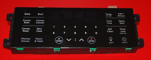 Part #316650010 - Kenmore Oven Electronic Control Board (used overlay, Fair - Black)