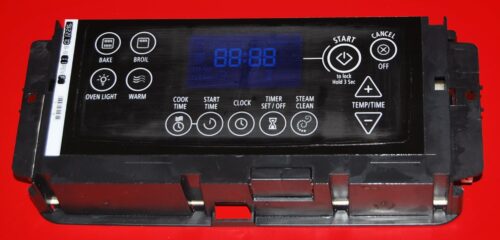 Part # W10273385 - Whirlpool Oven Electronic Control board (used overlay, Fair - Black)