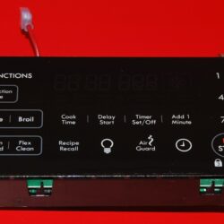 Part # 316462878 - Frigidaire Oven Electronic Control Board (used overlay, good - Black)