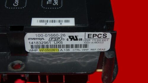 Part # WPW10502613 | W10502613 | Whirlpool Oven Control Board (overlay good - Dark Gray)
