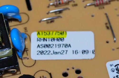 Part # A15377501  Frigidaire Refrigerator Electronic Control Board (used)