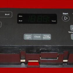 Part # W11122560 | W10734613 | Whirlpool Oven Control Board (overlay good - Dark Gray)