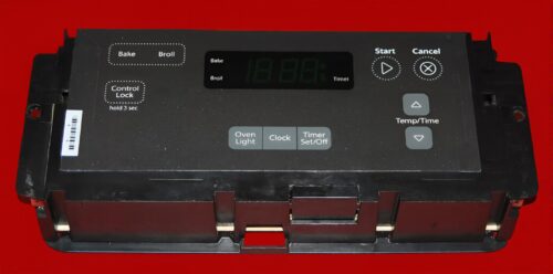 Part # W11122560 | W10734613 | Whirlpool Oven Control Board (overlay good - Dark Gray)