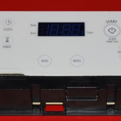 Part # W10271746 - Whirlpool Oven Electronic Control Board (used overlay, good - White)