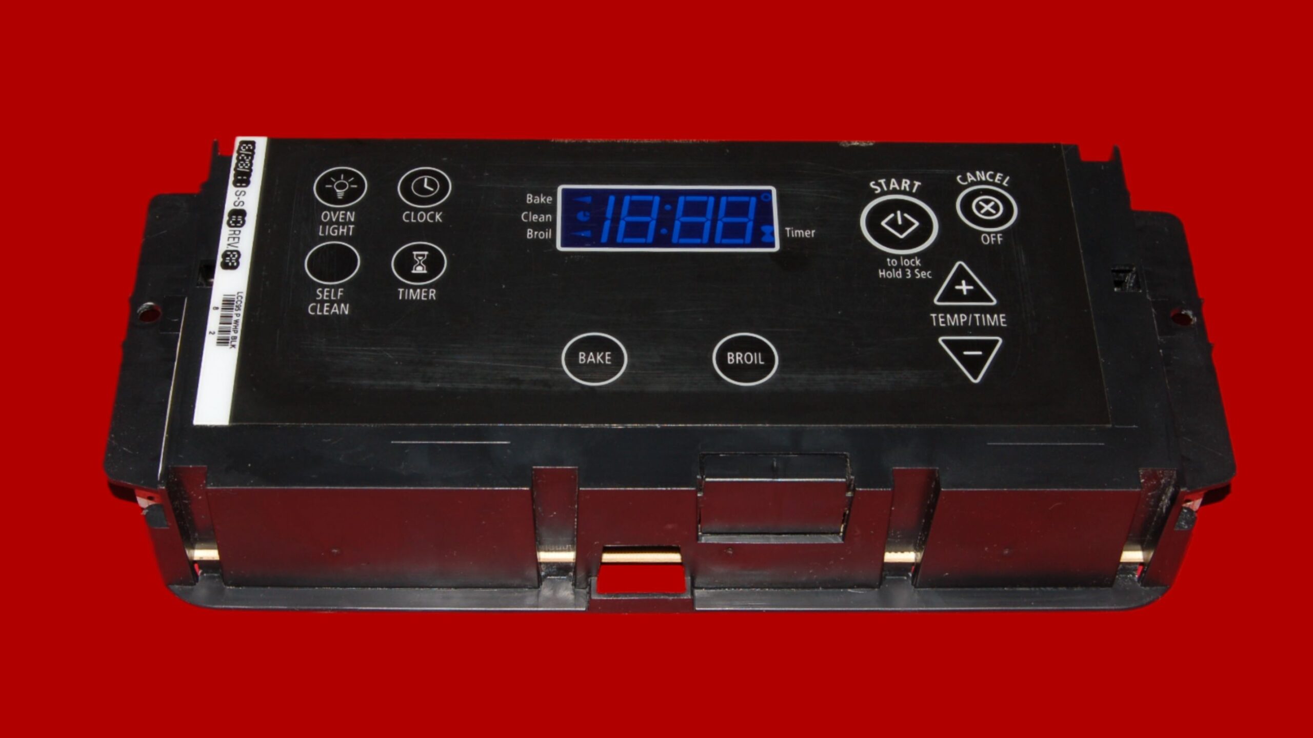 Whirlpool Oven Control Board W10271750 | W10876180 | OEM Used Tested (overlay fair - Black)