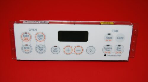 Part # WB27K10097 GE Oven Electronic Control Board (used, overlay Very Good - White)