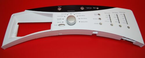 Part # WH42X10580, WH12X10355 GE Front Load Washer Control Panel And User Interface Board (used, condition fair - White)