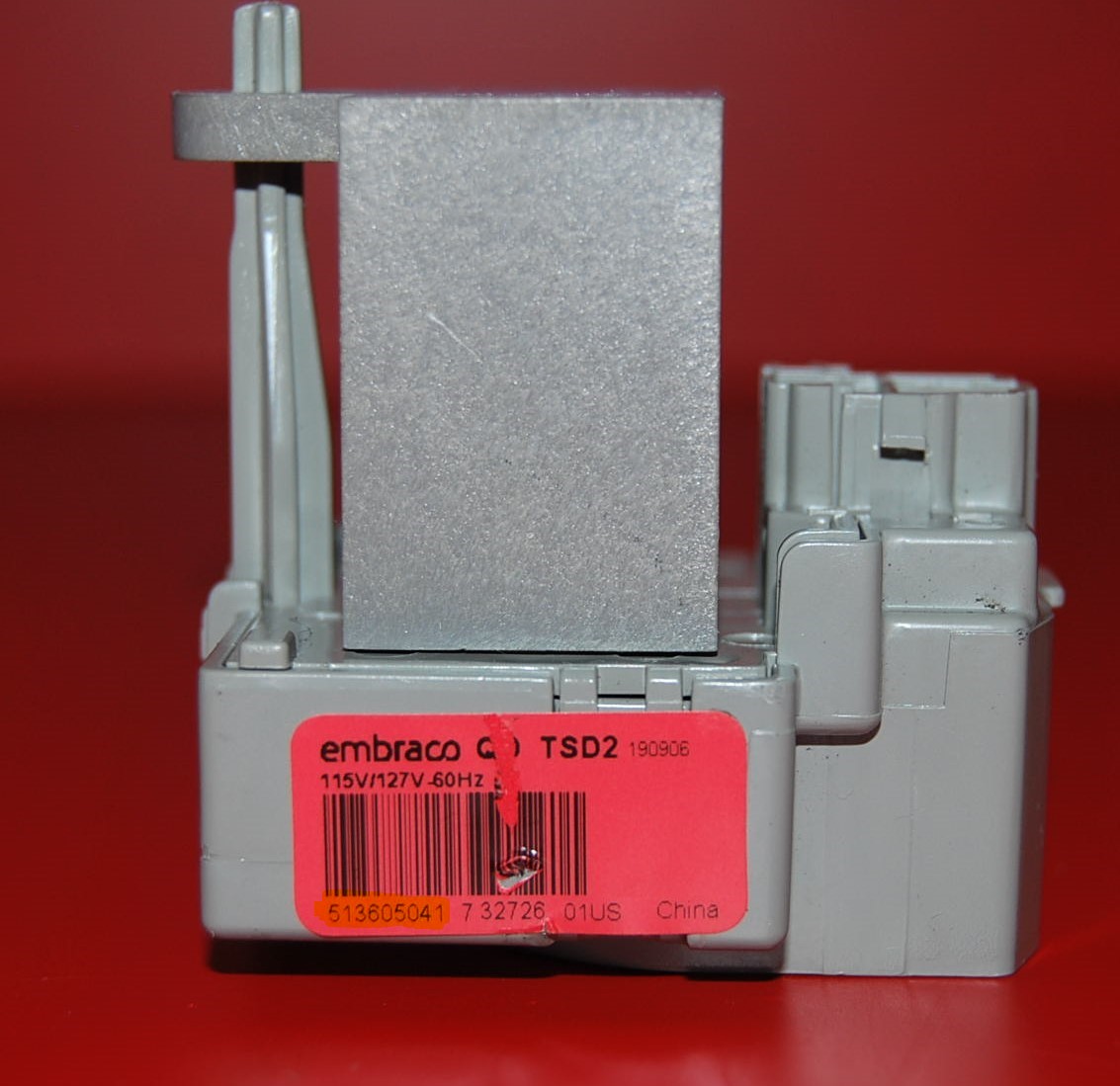 thumbnail image 2 of Frigidaire Refrigerator Start Relay & Capacitor – Part #218721120 (Tested, Works) 2 of 4