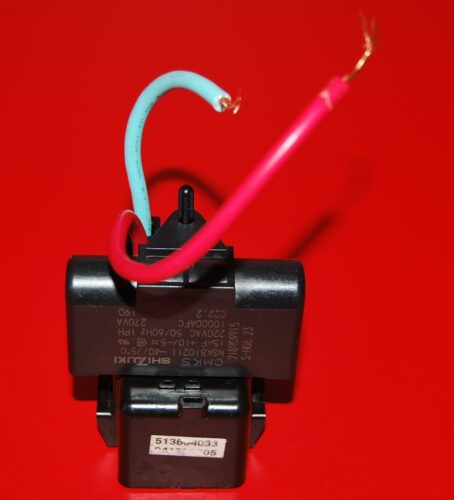 Part # 213615033 , 513604033 - Frigidaire Refrigerator Start Relay And Capacitor (used)