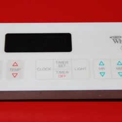 Part # 3196217, 6610057 Whirlpool Oven Electronic Control Board (used, overlay good - White)