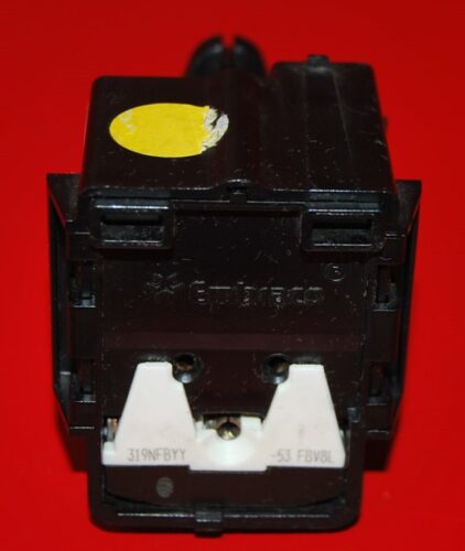 Part # 197D6266P001 , 513604045 - GE Refrigerator Start Relay And Capacitor (used)