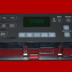 Whirlpool Oven Control Board - W10424887 (overlay fair - Dark Gray)