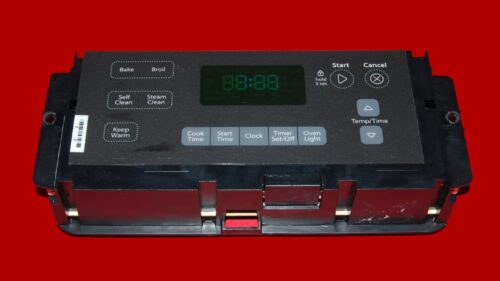 Whirlpool Oven Control Board - W10424887 (overlay fair - Dark Gray)