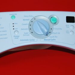 Part # 8530588, 8530589 Whirlpool Dryer Control Panel And User Interface Board (used, condition good - Blue)