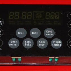 Part # 316418704 - Frigidaire Oven Electronic Control Board (used overlay, fair - Black)