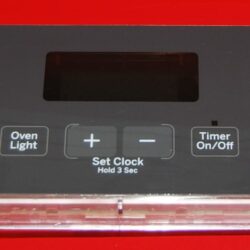 Part # 164D8450G144 - GE Oven Electronic Control Board (used overlay, Good - Dark Gray)