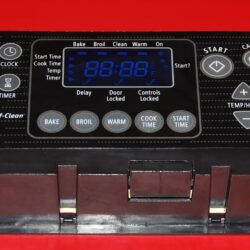 Part #9762193 - Whirlpool Oven Electronic Control Board (used overlay, Fair - Black)
