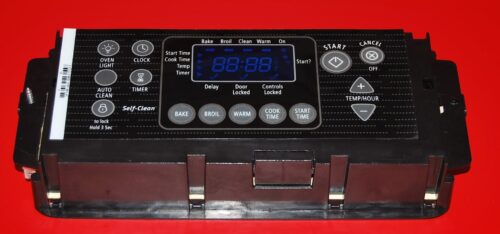 Part #9762193 - Whirlpool Oven Electronic Control Board (used overlay, Fair - Black)