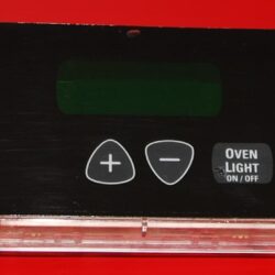 Part # 191D3776P006, WB27T10604 - GE Oven Electronic Control Board (used overlay, fair - Black)